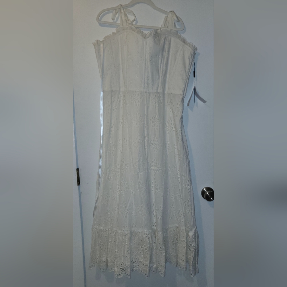 Corset Story corset dress, white, 38" waist, new with tags